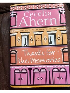 Thanks for the Memories Novel - Pink & Orange Cover